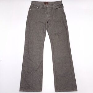 Banana Republic Mens Jeans Size‎ 33/34 Straight Leg Gray Vintage Denim Pants
